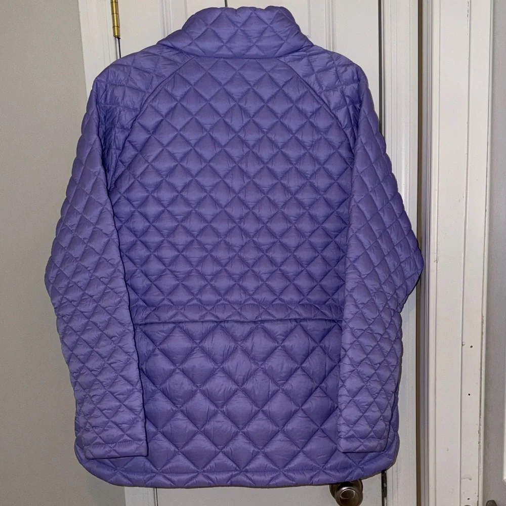 Athleta Lavender Quilted Puffer Jacket - Picture 5 of 5